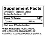 L-Tyrosin 500 mg/100 Kapseln