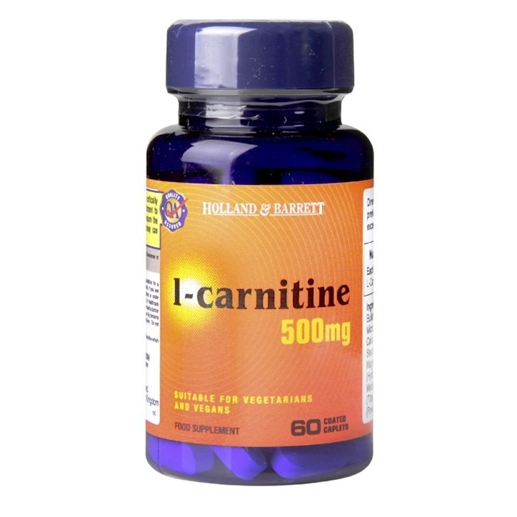 L-Carnitin 500 mg 60 Tabletten HOLLAND & BARRETT