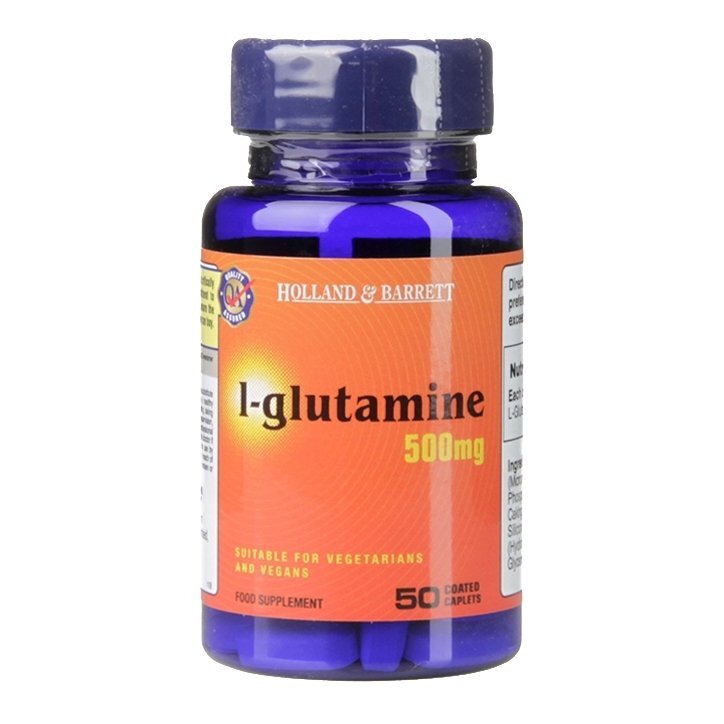 L-Glutamin 500 mg 50 Tabletten HOLLAND & BARRETT