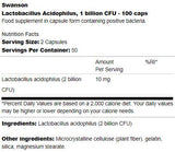 Lactobacillus Acidophilus 1 Milliarde KBE 100 Kapseln
