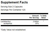 Lactobacillus Acidophilus 2 Milliarden KBE 250 Kapseln