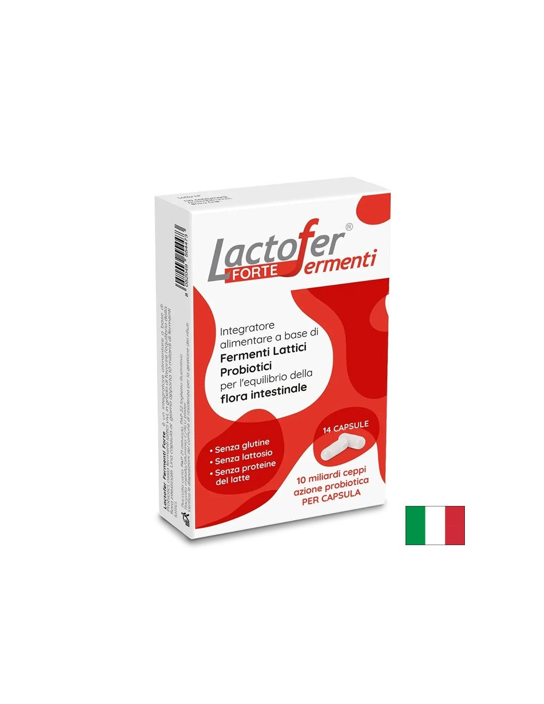 Probiotika Lactofer® Forte – Für Komfort und Immunität, 14 Kapseln