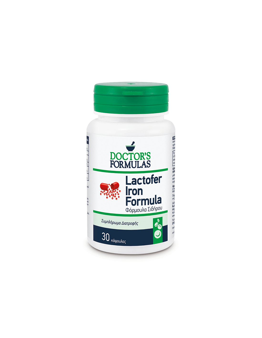 Lactofer-Eisen-Formel/Bei Eisenmangelanämie, 30 Kapseln Doctor's Formulas