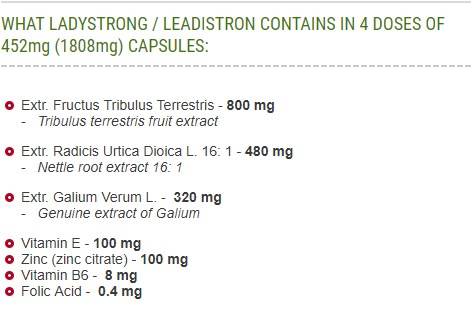 Lady Strong 75 Kapseln