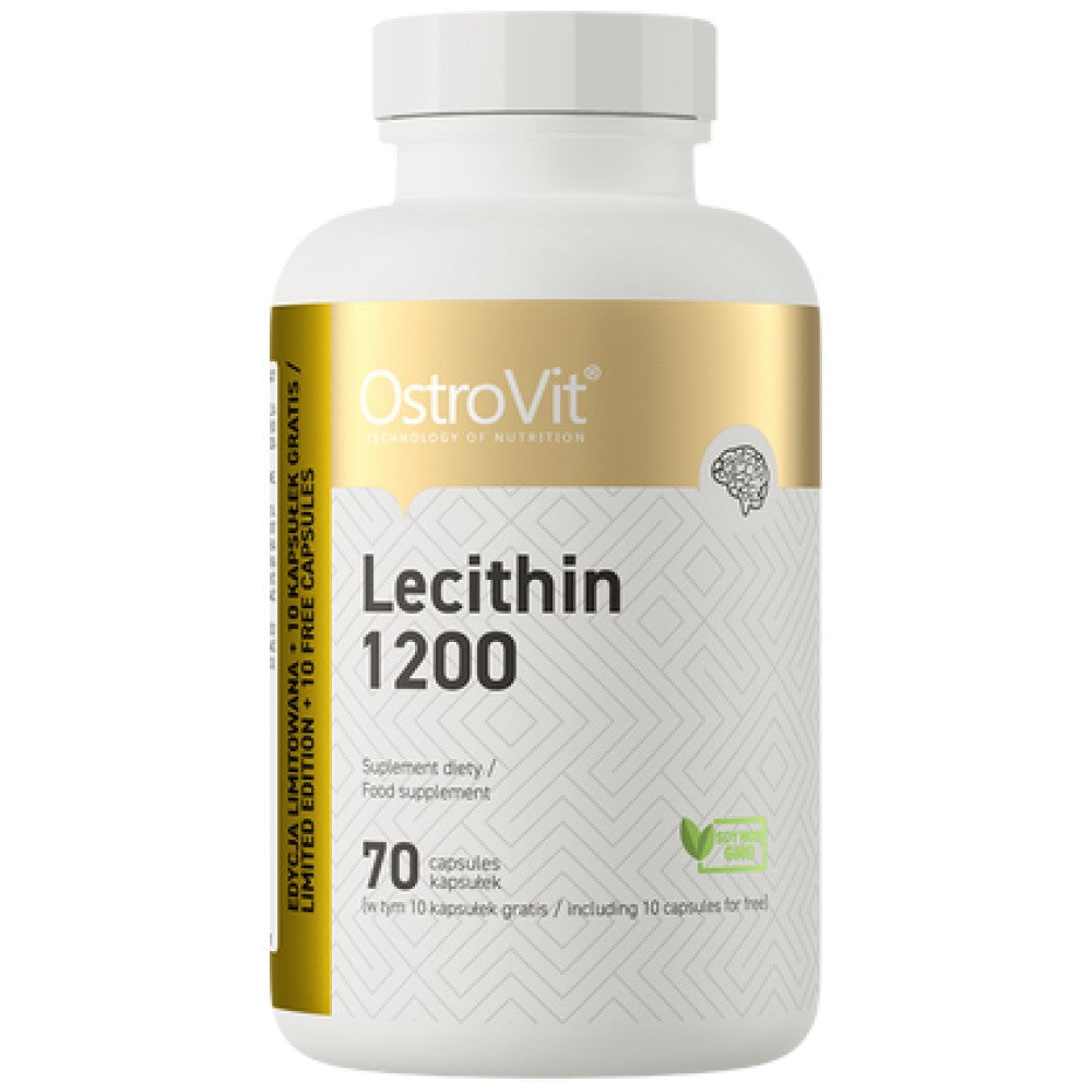 Lecithin 1200/NO GMO 70 Gelkapseln