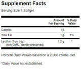 Lecithin Non-GMO 1200 mg 180 Gelkapseln