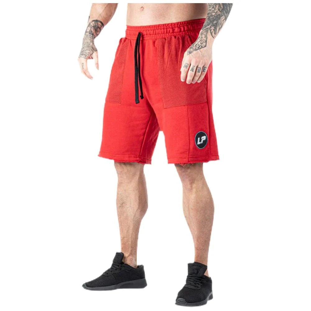 <tc>Legal Power</tc> Shorts Barcode Ottomix Strick-Regenmesh/Trainingsshorts/Rot - Rot