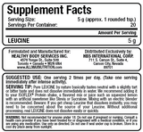 Leucinpulver – 400 Gramm