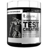 LevroLegendary Test Kreatin | mit DAA & Tribulus – 255 Gramm