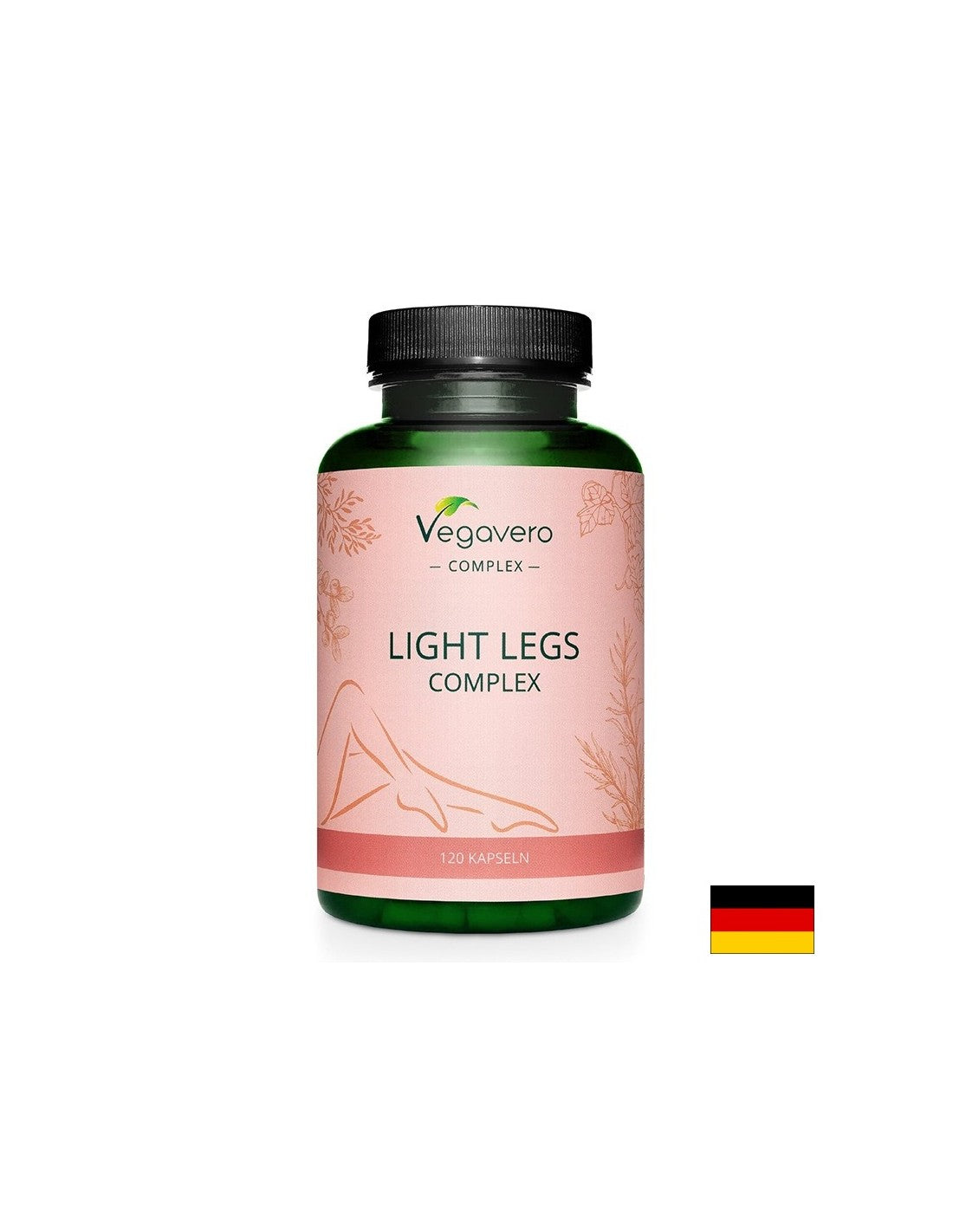 Müdigkeit und Schweregefühl in den Beinen – Light Legs Complex, 120 Kapseln <tc>Vegavero</tc>