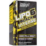 Lipo 6 Schwarz/Intensiv/Ultrakonzentrat – 60 Kapseln