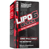 Lipo 6 Schwarz/Ultra-Konzentrat – 60 Kapseln