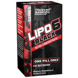 Lipo 6 Black Ultra Konzentrat | Extreme Potenz 60 Kapseln