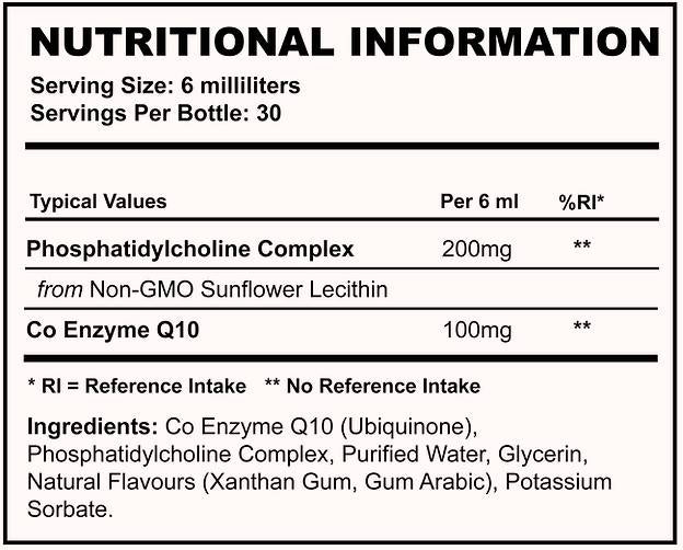 Liposomales COQ10 100 mg 180 ml