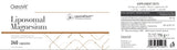 Liposomales Magnesium | LipoCellTech™ 240 Kapseln