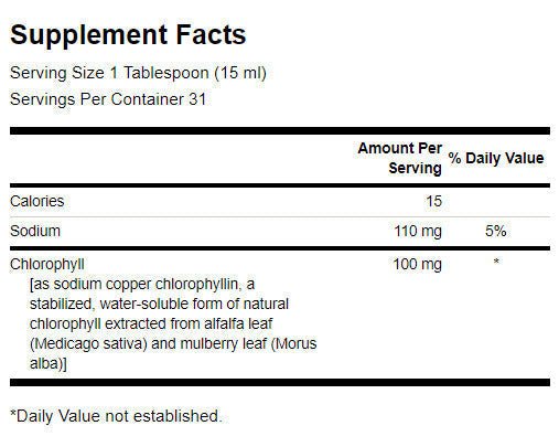 Flüssiges Chlorophyll - 473 ml