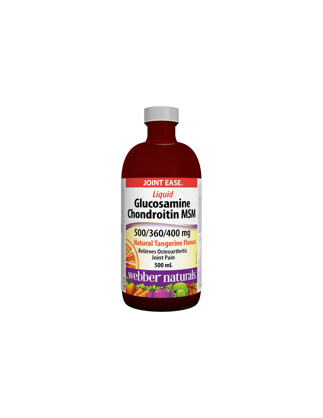 Flüssiges Glucosamin Chondroitin MSM – Flüssiges Glucosamin, Chondroitin und MSM, 500 ml, Orangen- und Mandarinengeschmack
