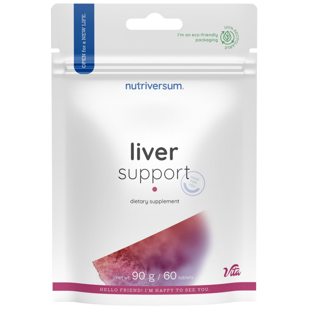 Leberunterstützung | Komplette Leberpflegeformel – 60 Tabletten