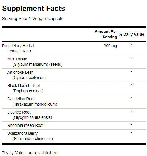 Liver Tone Leber-Detox-Formel 300 mg – 120 Kapseln