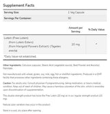 Luteinester 20 mg | Doppelte Stärke – 90 Kapseln