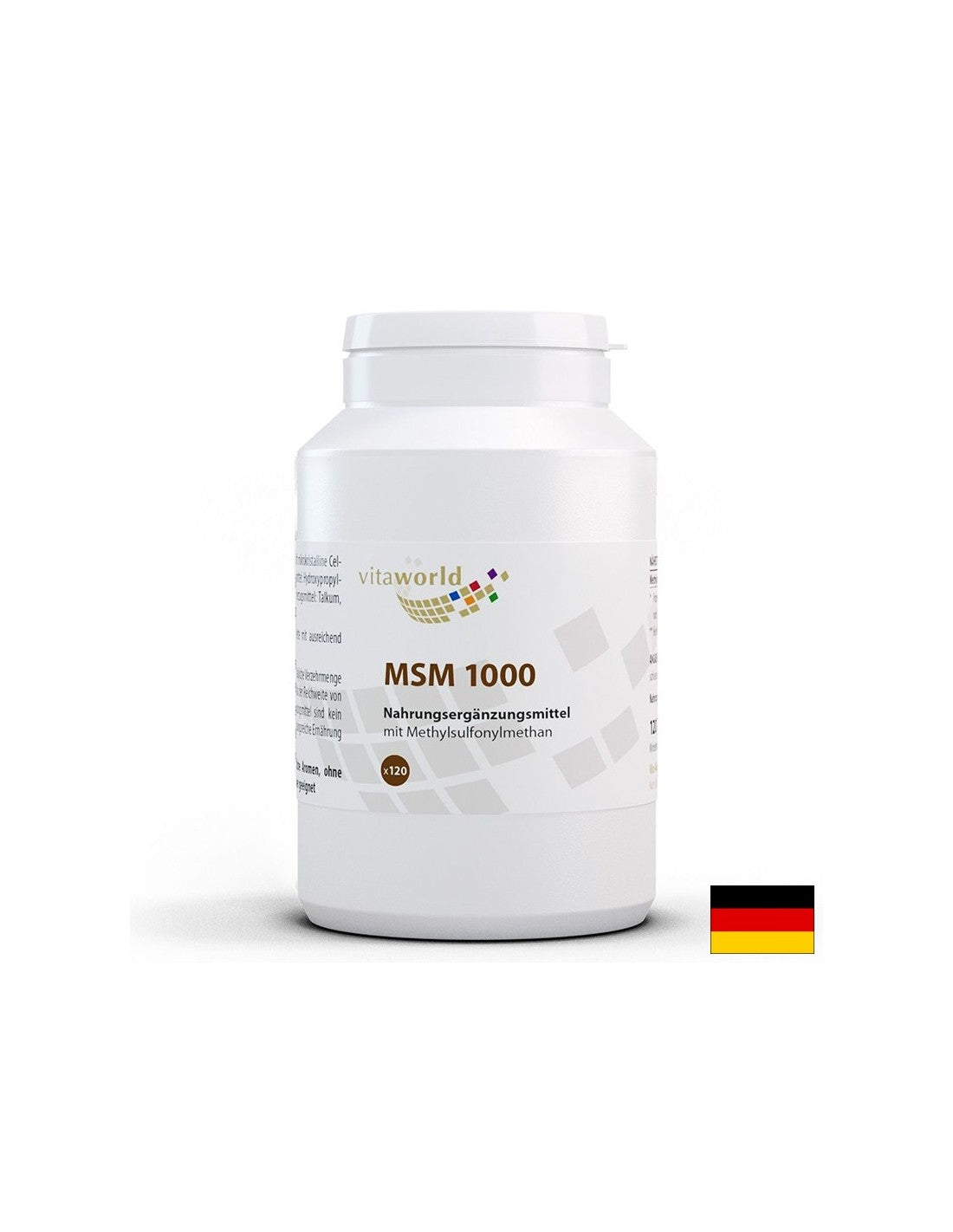 Gelenke und Knochen – MSM (Methylsulfonylmethan), 1000 mg x 120 Tabletten