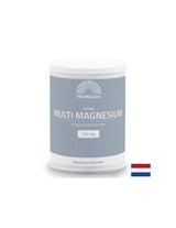 Muskulatur, Herz und Nervensystem – Multi Magnesium (vegane Formel), 200 g Pulver, 100 Dosen