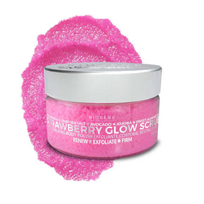 Strawberry Glow Scrub for Revitalizing and Renewing Skin 200 g - Nutra Best Europe