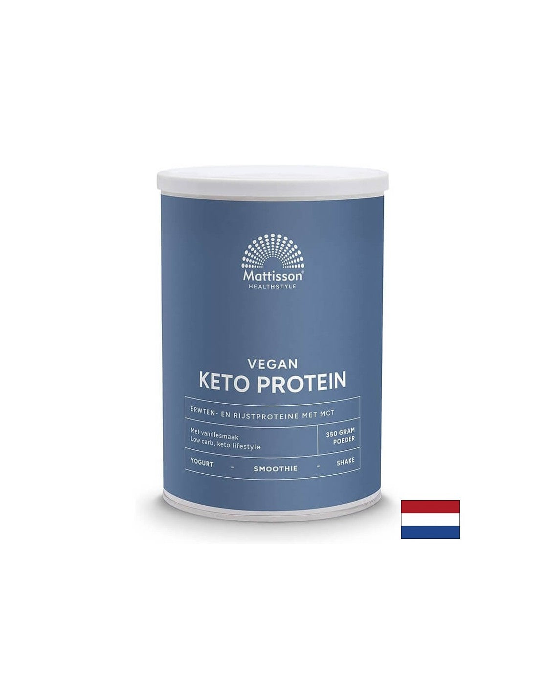 Veganer Keto-Proteinshake – Erbsen, Reis, MCT, 350 g Pulver <tc>Mattisson Healthstyle</tc>