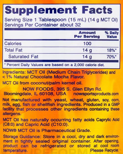 MCT-Öl – aromatisiert – 473 ml