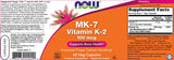 MK-7 Vitamin K-2 100 µg – 60 Kapseln