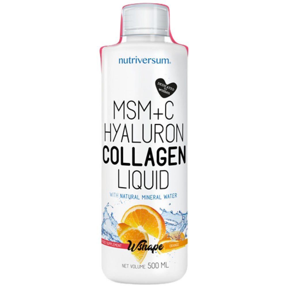 MSM + C Hyaluron-Kollagen-Flüssigkeit – 500 ml