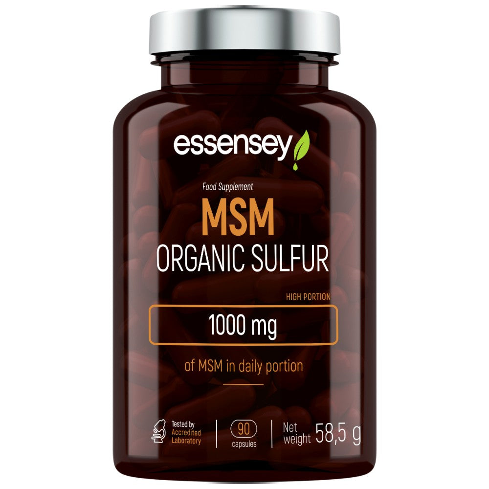 MSM Organischer Schwefel 500 mg – 90 Kapseln