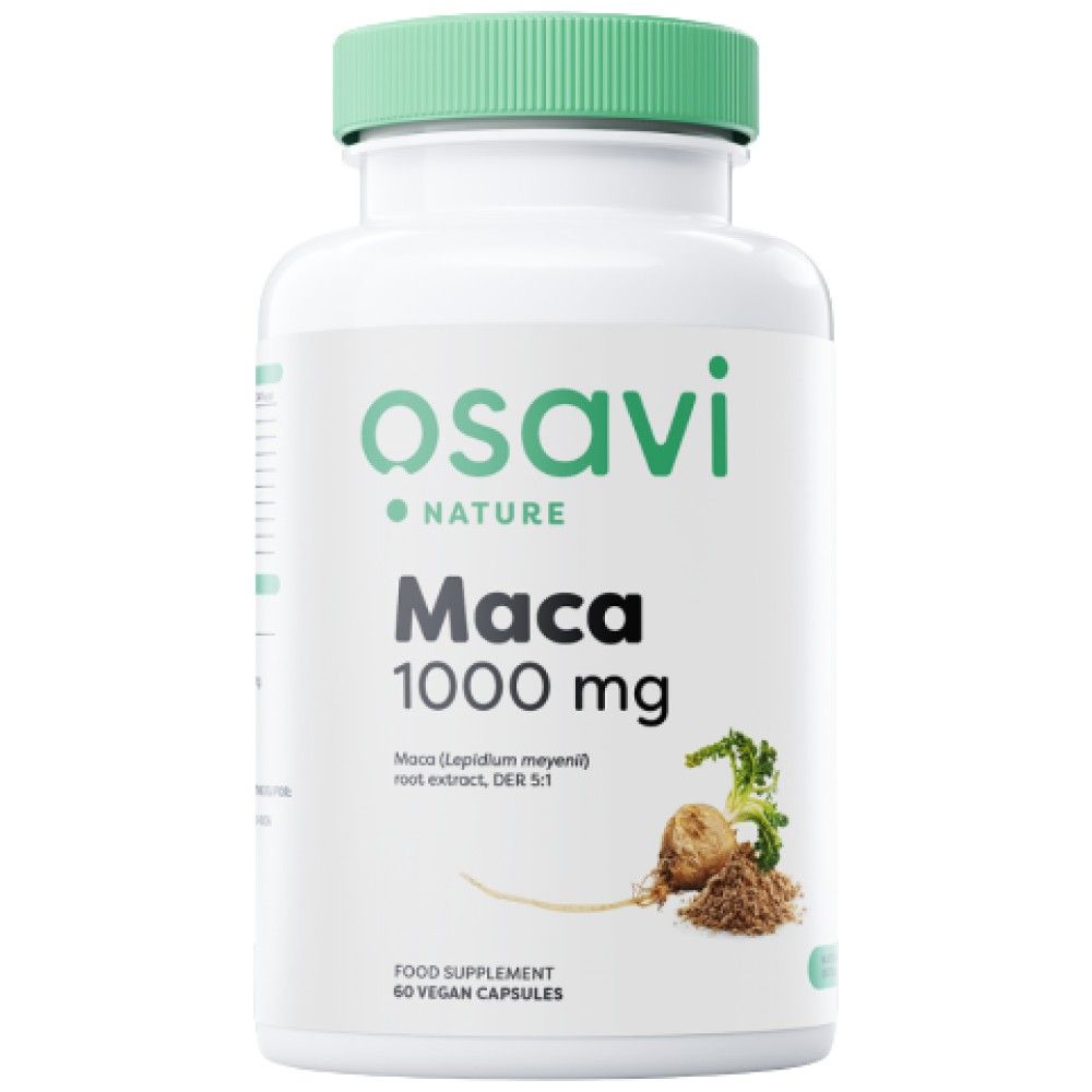 Maca 1000 mg – 60 Kapseln