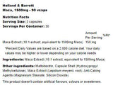 Maca 1500 mg – 90 Kapseln