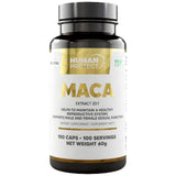 Maca 500 mg | mit schwarzem Pfefferextrakt - 100 Kapseln