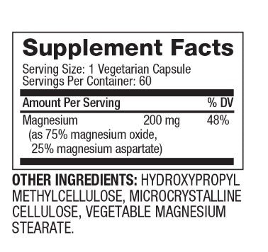 Magnesium 200 mg/60 Kapseln