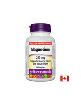 Magnesium 250 mg x 100 Kapseln <tc>Webber Naturals</tc>