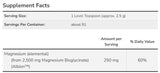 Magnesiumbisglycinat-Pulver – 227 Gramm