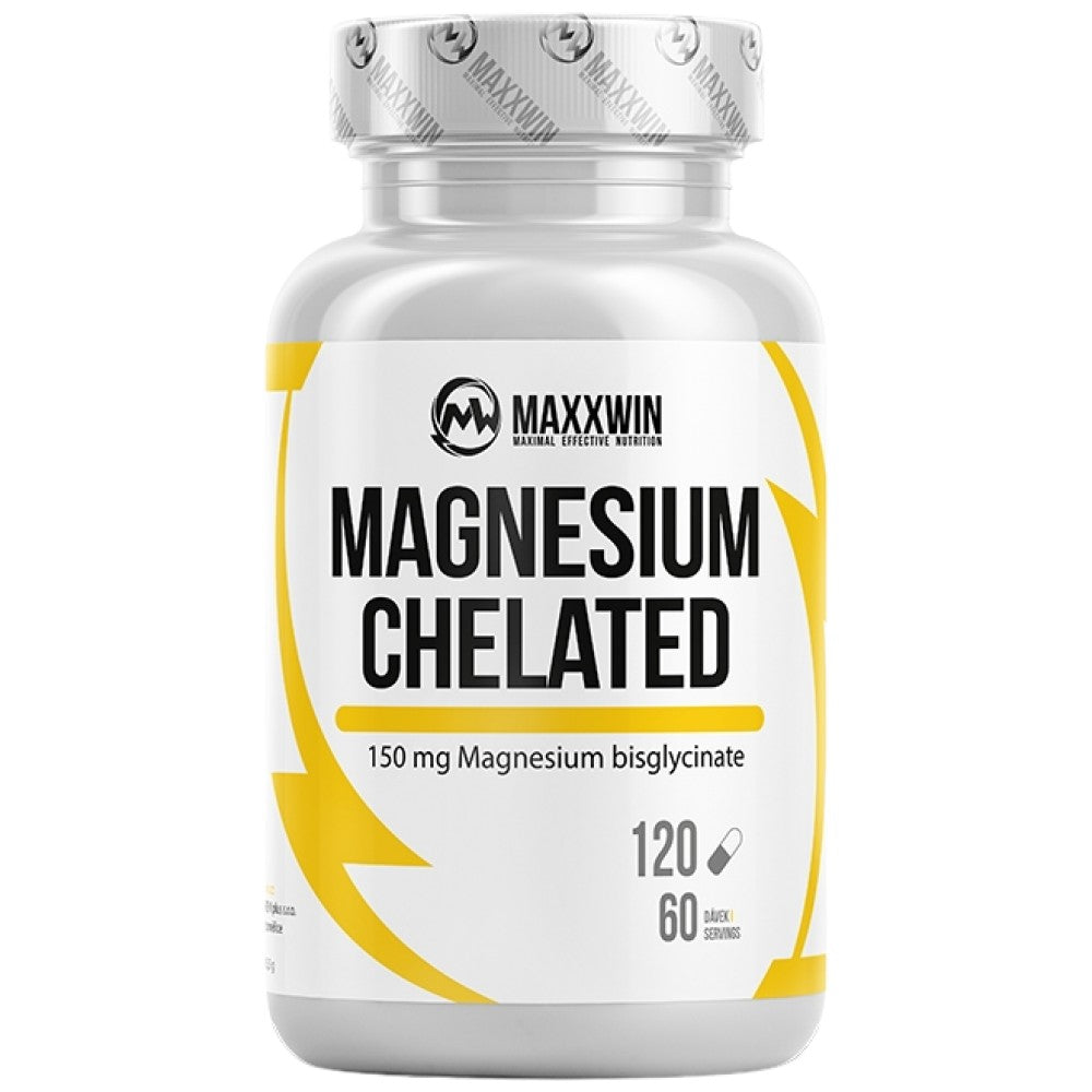 Magnesiumcheliertes Bisglycinat – 120 Kapseln