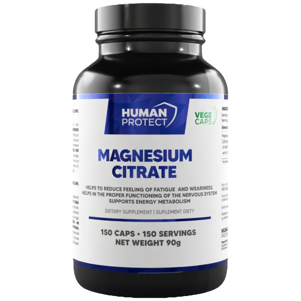 Magnesiumcitrat 500 mg – 150 Kapseln