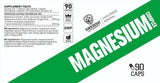 Magnesiumkomplex | 4 Arten Matrix ~ Citrat, Oxid, Gluconat, Bisglycinat – 90 Kapseln