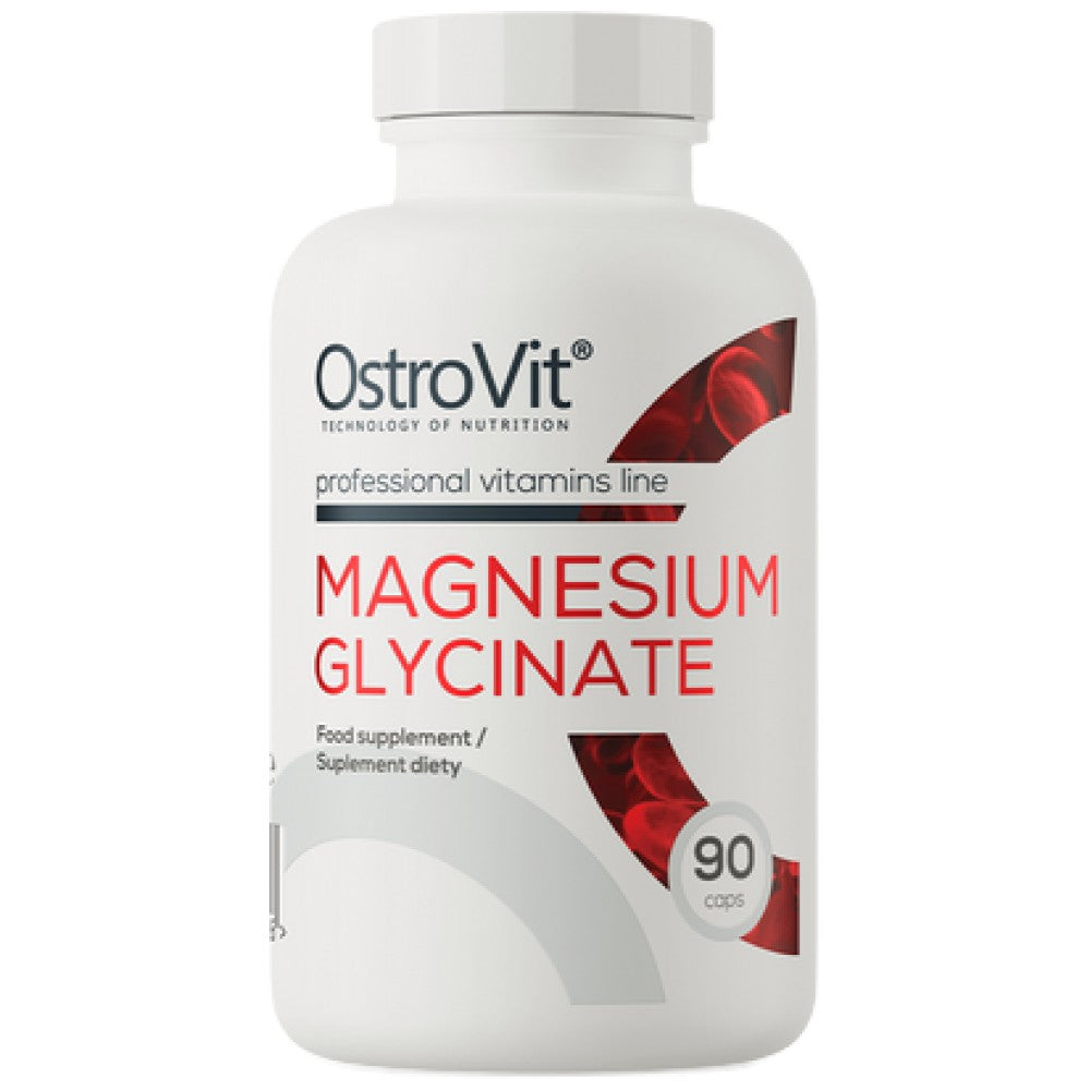 Magnesiumglycinat | 400 mg Portion Magnesiuim Bisglycinat 90 Kapseln