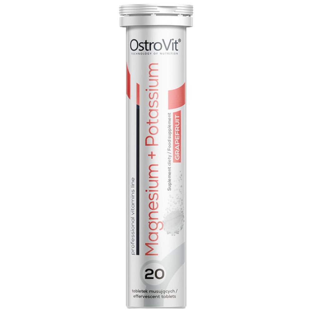Magnesium + Kalium + B6 | Brausetabletten 20 lösliche Tabletten