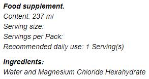 Magnesium-Topisches Spray – 237 ml