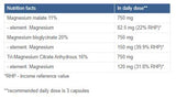 Magnesium-Triple-Komplex | mit Malat, Bisglycinat und Citrat – 180 Kapseln