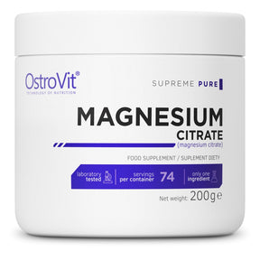 Magnesium Citrate Powder 200 grams - Nutra Best Europe