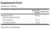 Mangostan standardisiert 500 mg – 90 Kapseln