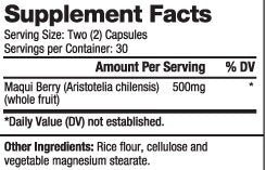 Maqui-Beere 500 mg/60 Kapseln