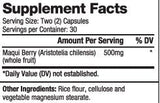 Maqui-Beere 500 mg/60 Kapseln
