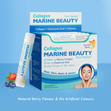 Fischkollagen Marine Beauty 10000 mg mit Hyaluronsäure 100 mg /20 x 25 ml/